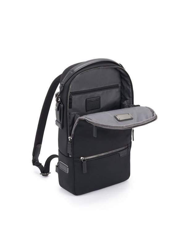 TUMI リュック メンズ TUMI HARRISON 「クロフォード」スリム・バックパック ブラック