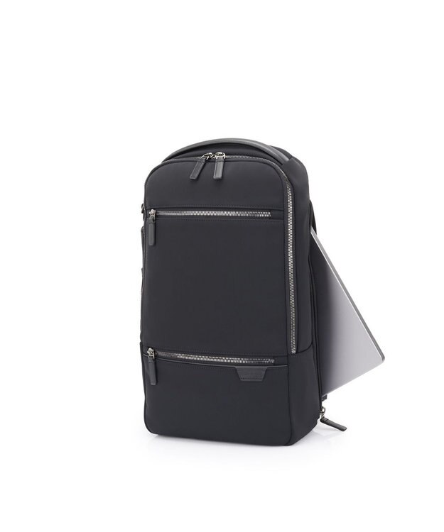 TUMI リュック メンズ TUMI HARRISON 「クロフォード」スリム・バックパック ブラック