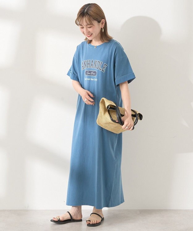 AMERICAN HOLIC PANHANDLE Tシャツワンピース Deep Blue