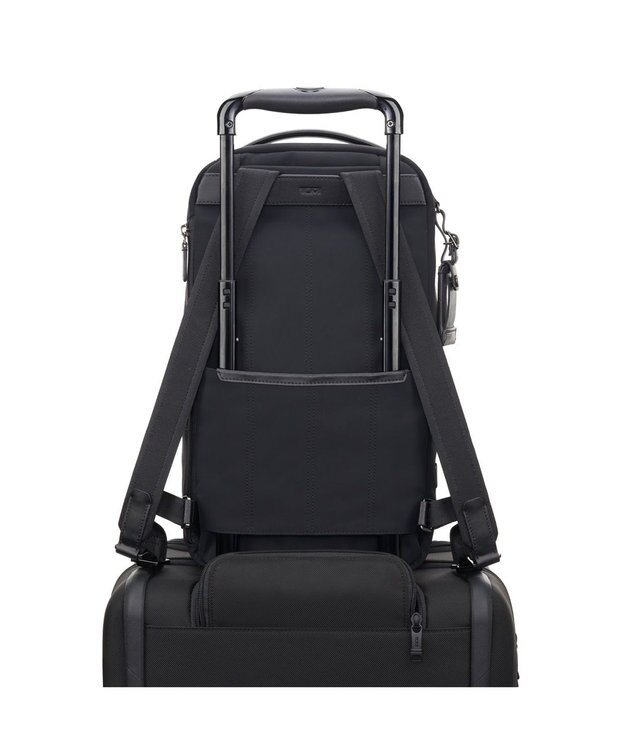 TUMI リュック メンズ TUMI HARRISON 「クロフォード」スリム・バックパック ブラック