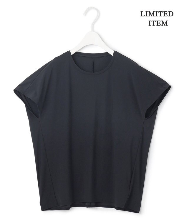 ICB 【WEB限定・接触冷感・UVカット・速乾】マットスキューバ 半袖プルオーバー ブラック系