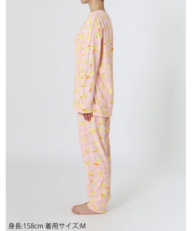 tsumori chisato SLEEP ツモリチサト パジャマ 長袖 長ズボン レディース UDX565 /ワコール ピンク