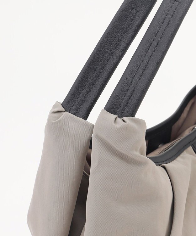 Y'SACCS シワナイロン2WAYトートバッグ Sサイズ グレー