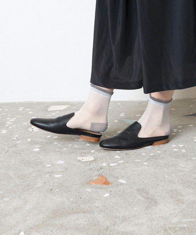 TRICOTE SHEER BUMPY SOCKS / シアーバンピソックス 90WHITE