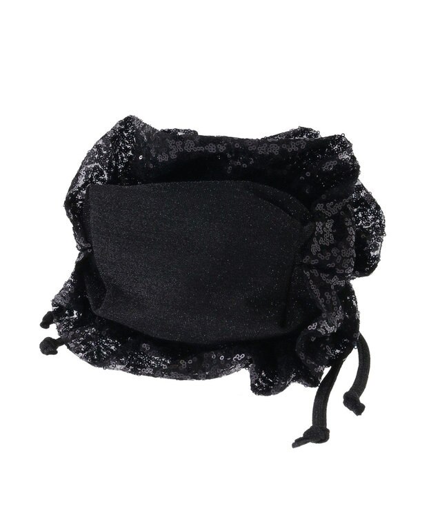 Green Parks ＥＴＳ．スパンコールショルダーバッグ Black