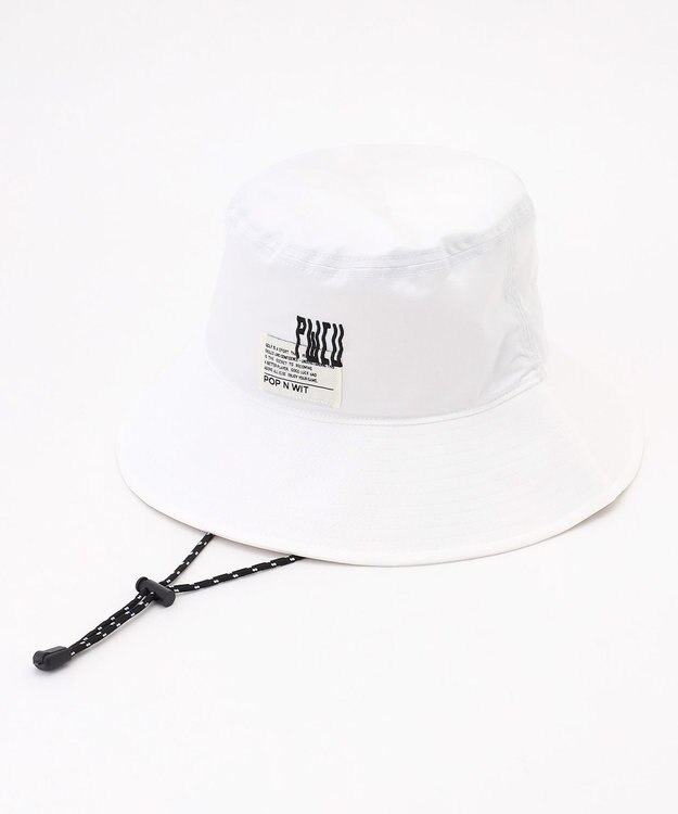 PW CIRCULUS 【UNISEX】WAVY バケットハット ゴルフ ホワイト系