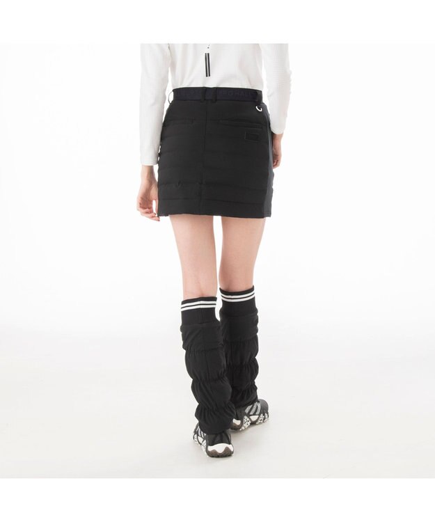 ZERO HALLIBURTON ハイブリッドパデットスカート 82757 撥水 保温 裏起毛 ゴルフ ZHG-W15b ブラック