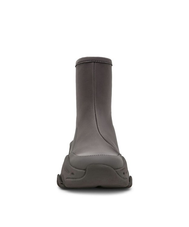 STEVE MADDEN VROOMS バッグジップスニーカーブーツ グレー