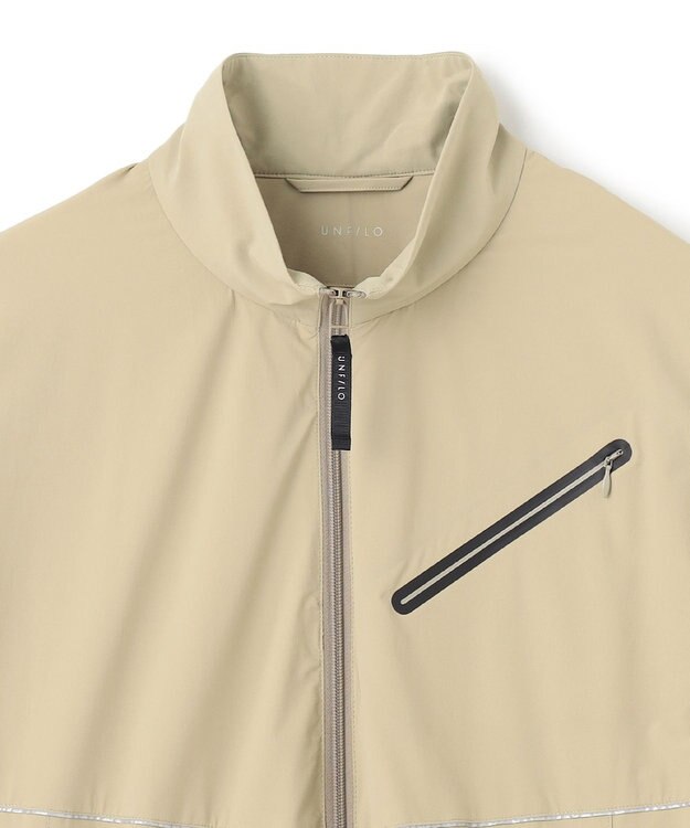 UNFILO MENS ライト ハイストレッチムーブ トラックジャケット [24年商品] スモーキーグリーン