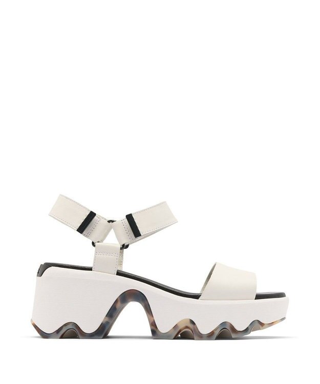 SOREL SOREL/ キネティック オーラ ワイストラップ /ソレル Sea Salt Black