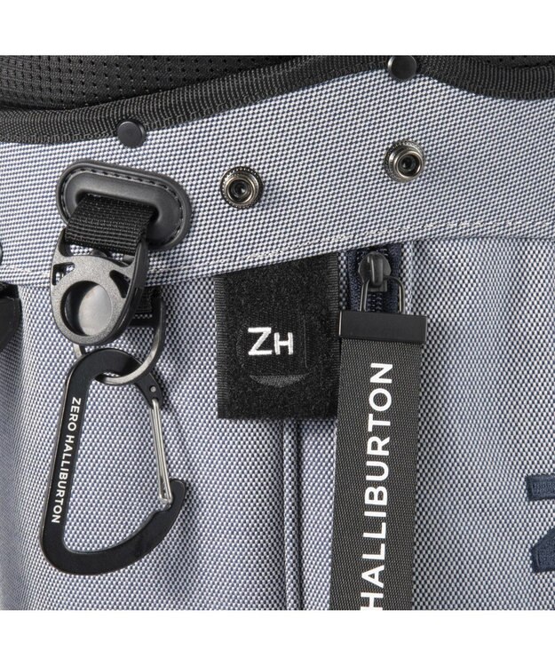 ZERO HALLIBURTON 【雑誌掲載】ZHG-CB1 シャンブレー コーデュラ スタンドバッグ 82902 ネイビー