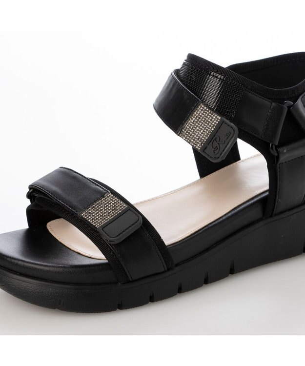 Riz raffinee <Riz raffinee>スポーツサンダル ブラック