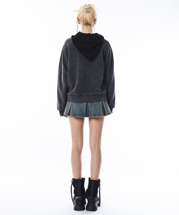 WEGO 【ユニセックス着用ITEM】コンパクトフィットロゴプルオーバー ブラックその他