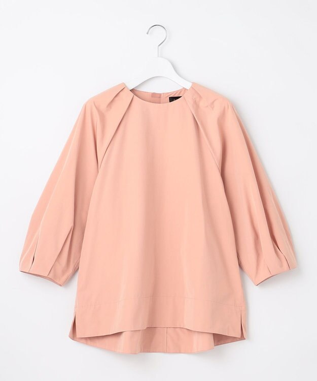 自由区 S 【Premium Collection】ビジュータフタ ブラウス ライトコーラル