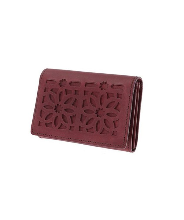 genten カットワーク 名刺入れ ワイン