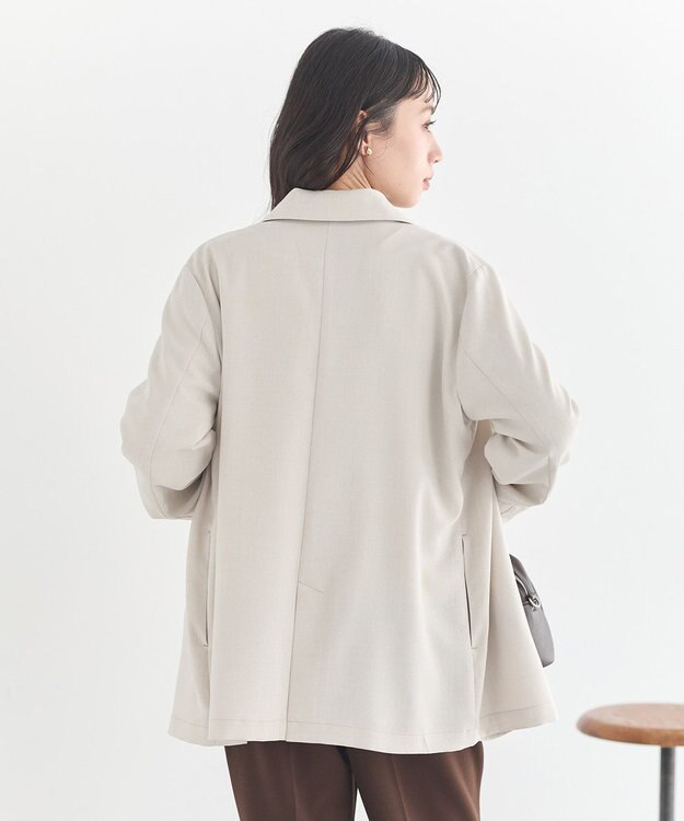 earth music&ecology 【予約】アソート金ボタンジャケット エクリュ