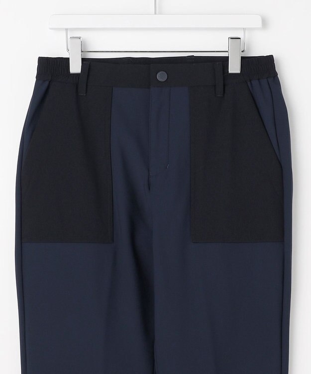 23区GOLF 【MEN】トリコットボンディングテーパードパンツ ネイビー系