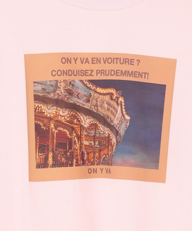 組曲 S 【先行予約】チャットフォト Ｔシャツ ピンク系