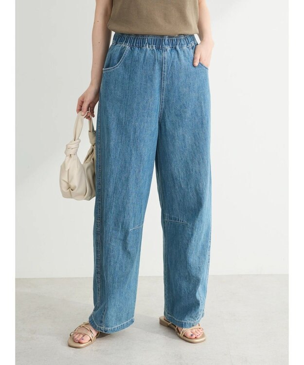 Green Parks ・Ｄｏｕｂｌｅ　Ｆｌａｇｓ　ハートポケットデニムパンツ Indigo