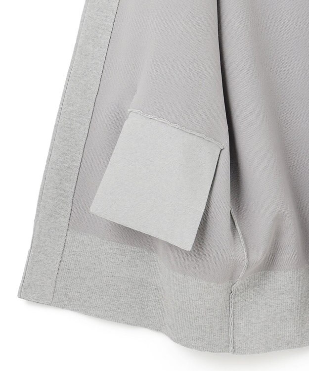 UNFILO スポンジニット カーディガン グレー