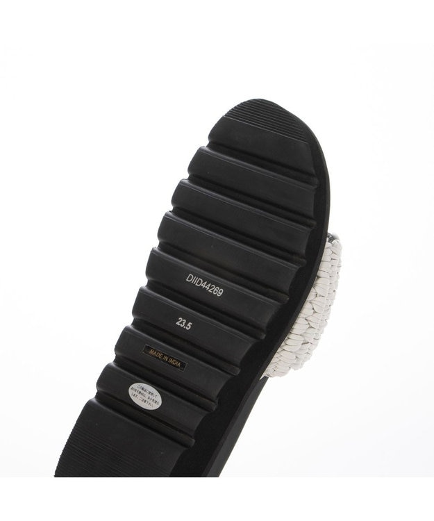 MODE ET JACOMO <D'ICI>メッシュミュールサンダル アイボリー