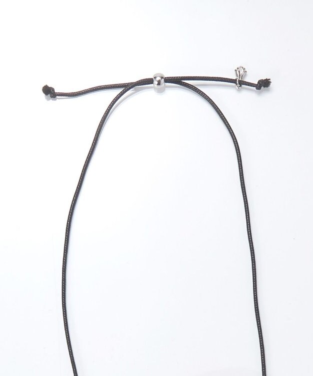 Phoebe 【限定セット】アーバンクロストップコードネックレス×ワンタッチワイドフープミニピアス シルバー