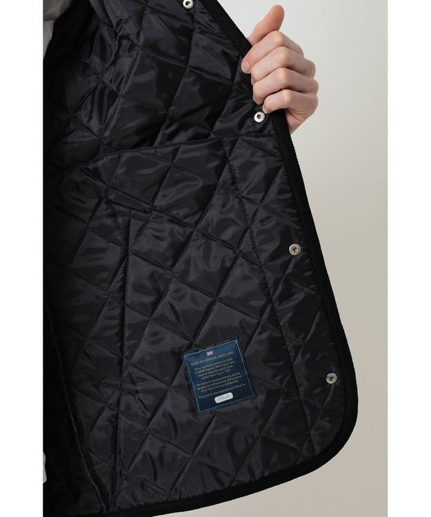 DAKS DAKS×LAVENHAM キルティングコート ブラック