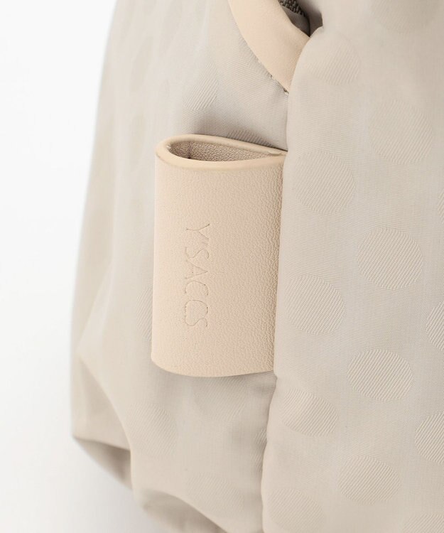 Y'SACCS Polka Dots　パイピングポケットポシェット アイボリー