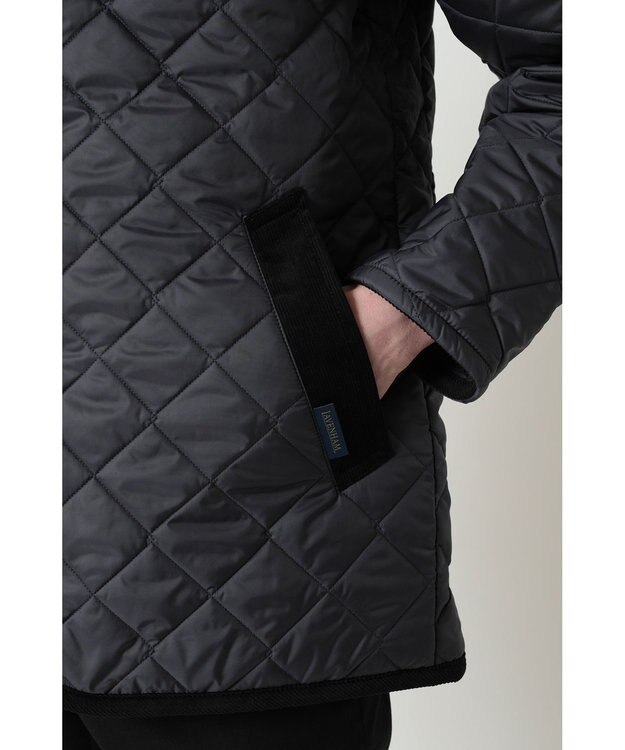 DAKS DAKS×LAVENHAM キルティングコート ブラック