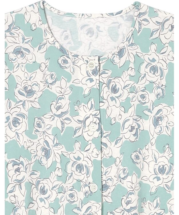 Wing パジャマ 長袖 長ズボン 綿100%(本体) レディース EP6009 ウイング／ワコール メロン