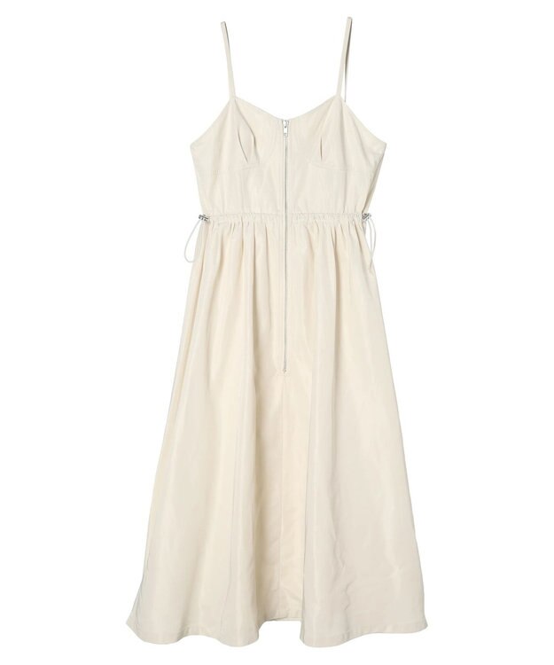 Green Parks ・ＳＵＧＡＲ　ＳＰＯＯＮ　コルセット風キャミワンピース Ivory