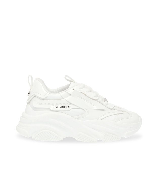 STEVE MADDEN POSSESSION ボリュームソールスニーカー ホワイト