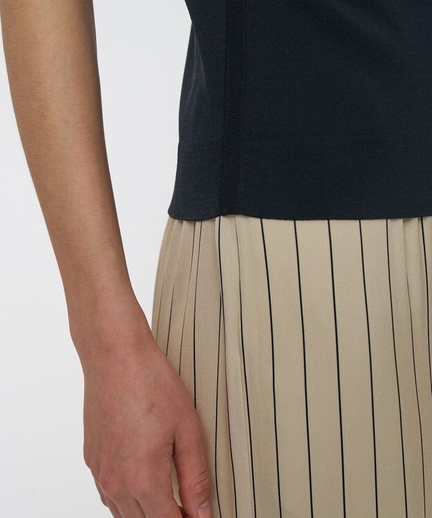 JOSEPH フルニードルビスコース　ニットタンクトップ Black