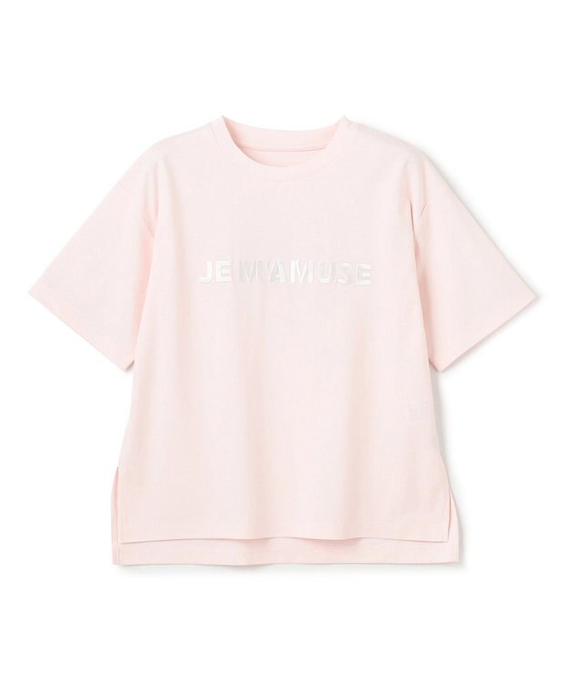 UNFILO BEAUTY FORM-Tコットン ロゴ半袖T ライトピンク