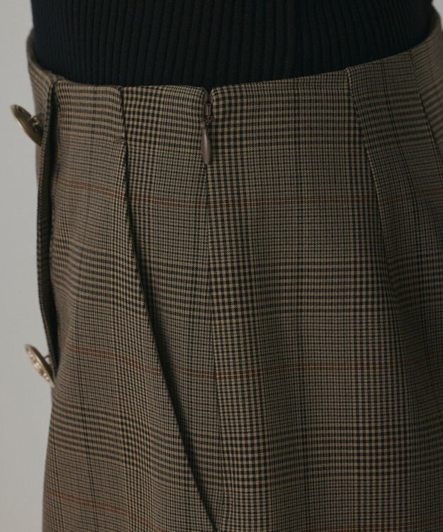 GRACE CONTINENTAL ダブルボタンショートパンツ マルチ