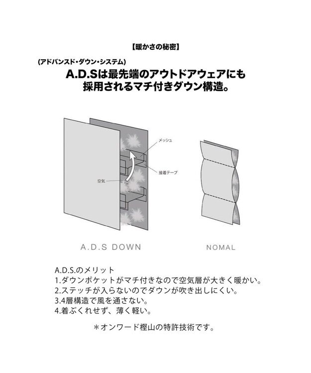 GOTAIRIKU 【IMPORT】ADSダウンベスト_ZEGNA ネイビー系8