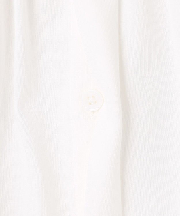 組曲 【先行予約・WEB限定】トリコットジャージー ギャザー カットソー ホワイト系