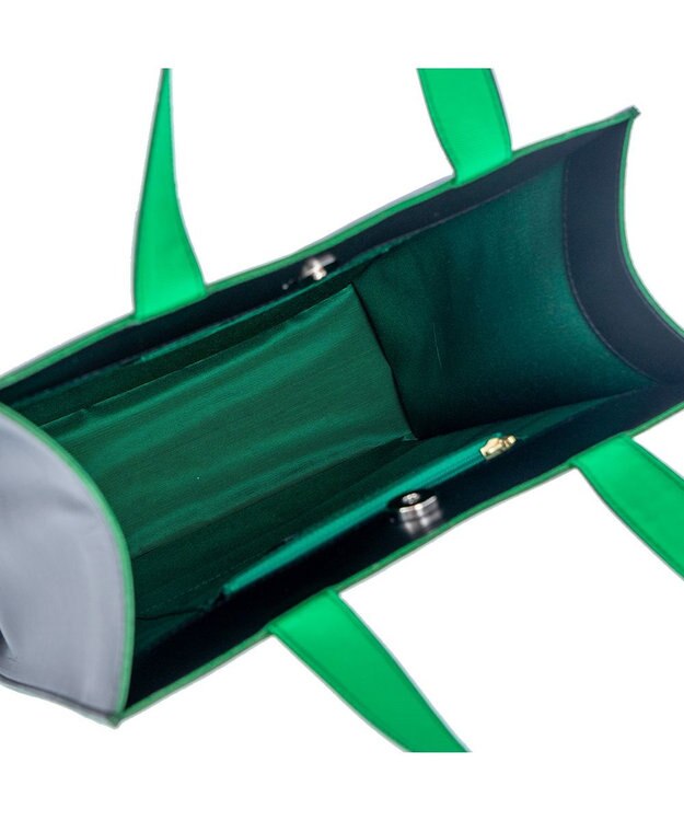 tsumori chisato CARRY キラネコエコレザー ハンドバッグ ブラック