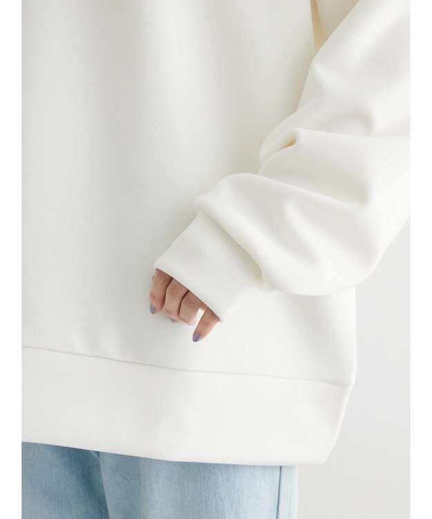 Green Parks ベイマックス／ワンポイントワッペンパーカー White