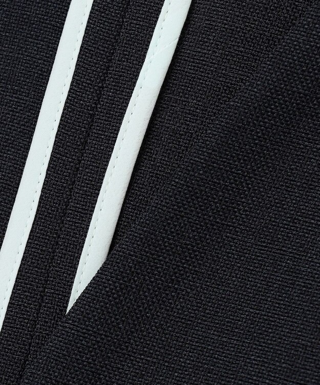 TOCCA 【松木育未さん着用】BRIGHT BREEZE 半袖ショートジャケット ネイビー系