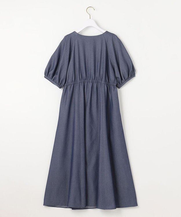 ANY SIS 【洗える】カジュアルレディ ワンピース シャンブレー