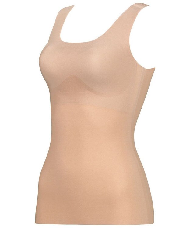 WACOAL ブラトップ【GOCOCi ゴコチ】 伸びがいい フラット仕上げ タンクトップ UGG210 /ワコール ピーチ