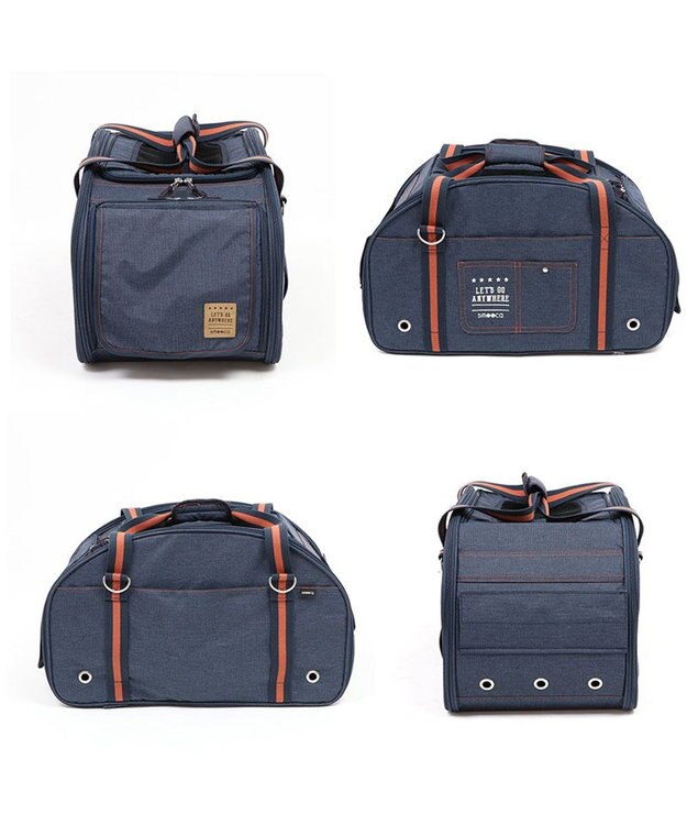 PET PARADISE smooca ３ＷＡＹ ハンドフル ペットカート 《ネイビー》 ネイビー