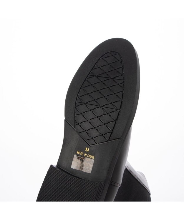 MODE ET JACOMO <carino>【レイン対応】サイドゴアショートブーツ ダークブラウン