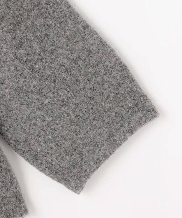 組曲 S ハーフスリーブミルド ニットプルオーバー グレー系