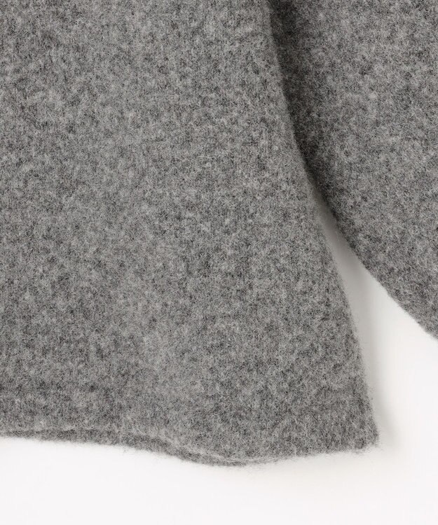 組曲 S ハーフスリーブミルド ニットプルオーバー グレー系