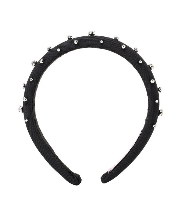 Maison de FLEUR ビジューカチューシャ Black