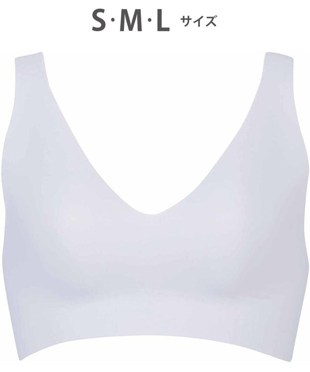 WACOAL 【GOCOCi ゴコチ】 ノンワイヤーブラ まるでつけていないような着ごこち 上向きで立体的なバストシルエット ブラトップ ハーフトップ レディース CGG536 /ワコール グレー