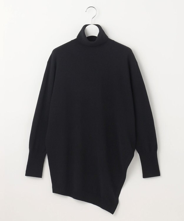 23区 S 【エステータ】スリットデザイン ニット ブラック系