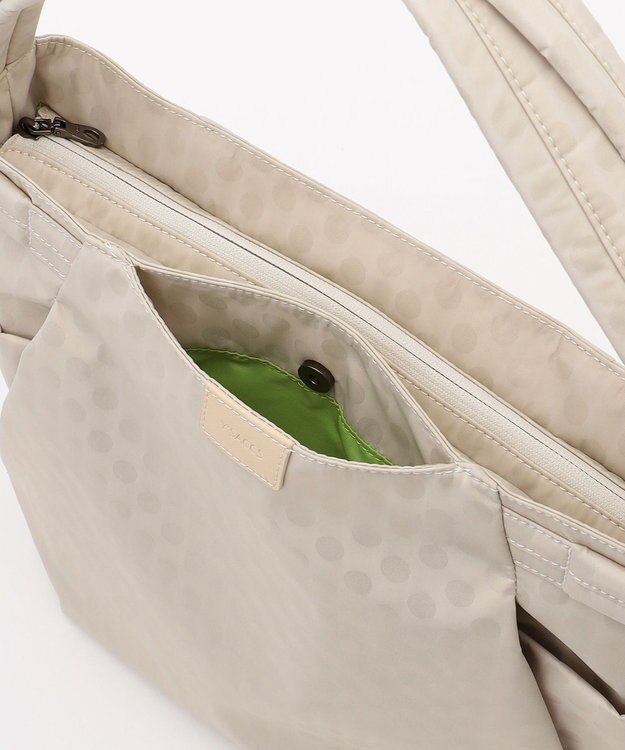 Y'SACCS 【大人のおしゃれ手帖10月号掲載】市川実和子×Y'SACCS　ドット2WAYリュック アイボリー